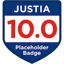 Justia badge logo